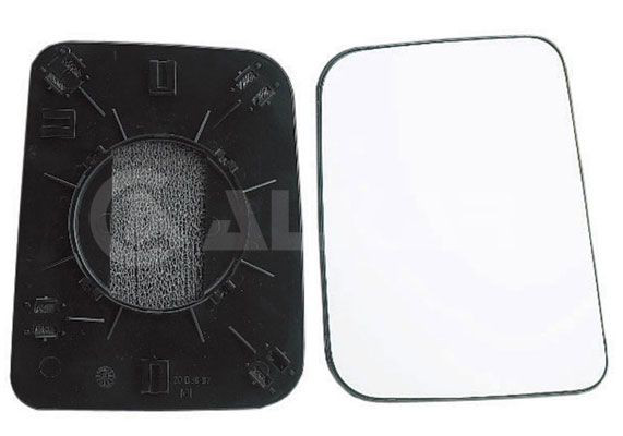 6402348 Alkar Cristal de espejo retrovisor derecho