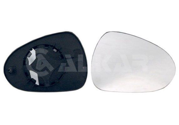 6402803 Alkar Cristal de espejo retrovisor derecho