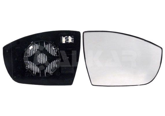 6412134 Alkar Cristal de espejo retrovisor derecho