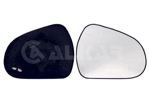 6412284 Alkar Cristal de espejo retrovisor derecho
