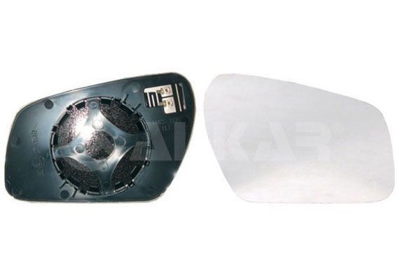 6412392 Alkar Cristal de espejo retrovisor derecho