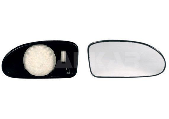 6412399 Alkar Cristal de espejo retrovisor derecho