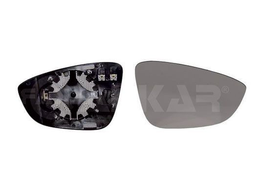 6432133 Alkar Cristal de espejo retrovisor derecho