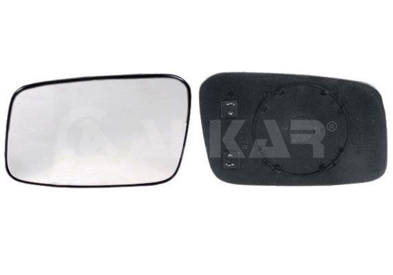 Cristal de espejo retrovisor derecho 6432516 Alkar