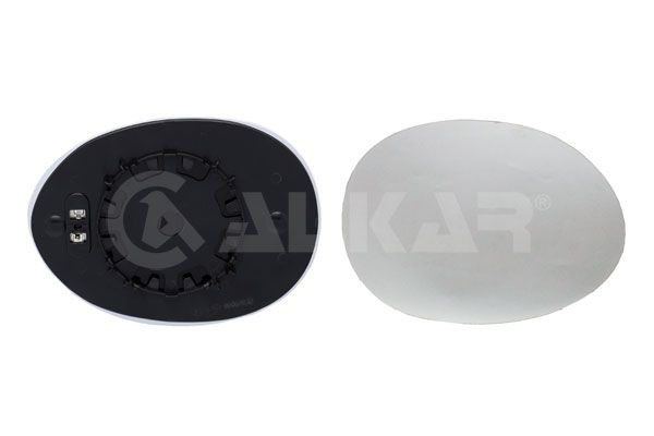 6432918 Alkar Cristal de espejo retrovisor derecho