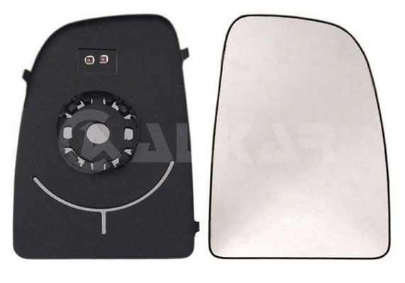 6432922 Alkar Cristal de espejo retrovisor derecho