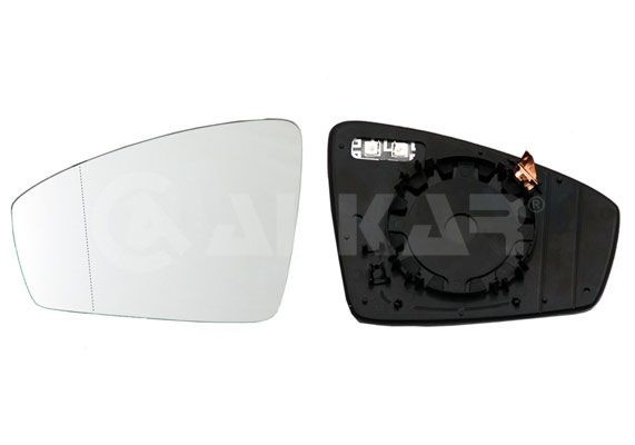 6471147 Alkar Cristal de espejo retrovisor exterior izquierdo
