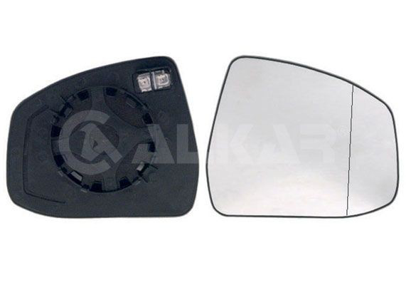 6472376 Alkar Cristal de espejo retrovisor derecho