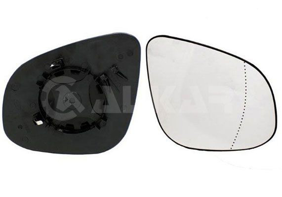 6482698 Alkar Cristal de espejo retrovisor derecho
