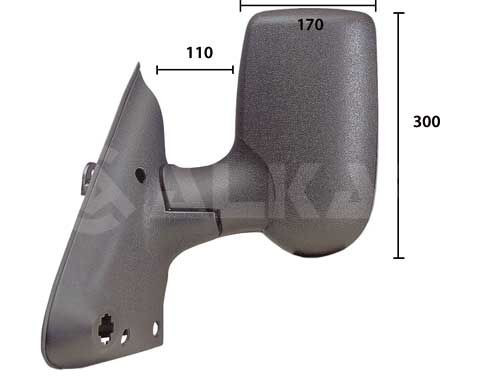 9227960 Alkar Espejo retrovisor izquierdo