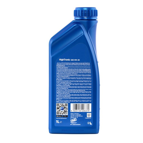 Aceite de motor 1505B4 Aral