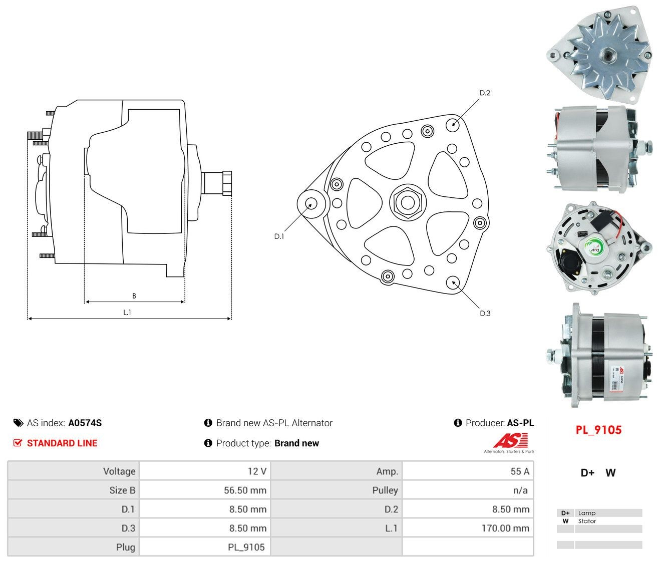 Alternador del motor Mercedes 002154460280 precio, desde 140,81 EUR