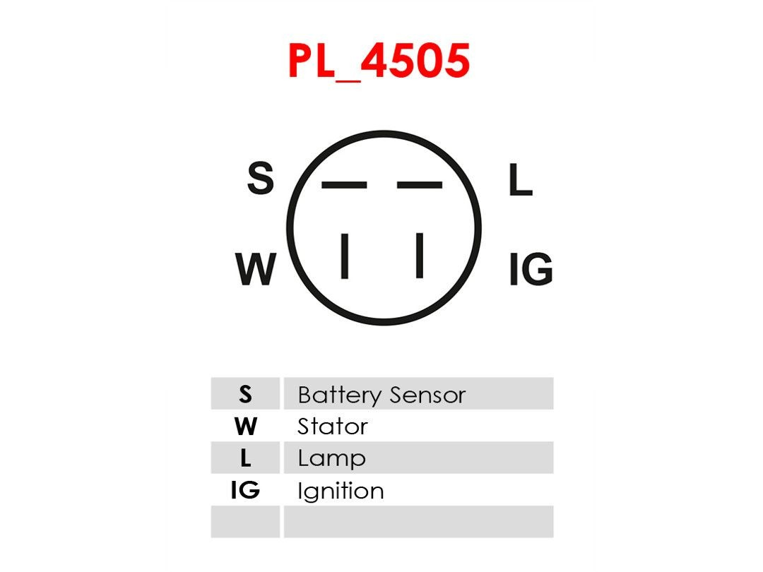 A2005PR As-pl Alternador de coche