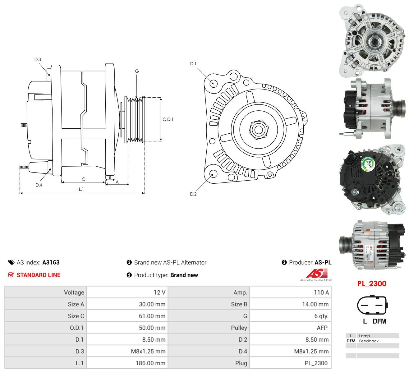 Comprar A3163 As-pl Dynamo