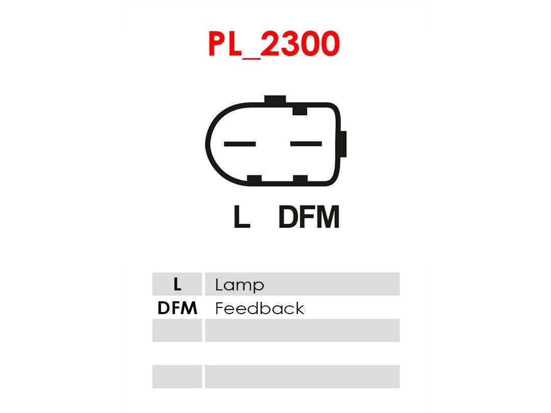 A3163 As-pl Alternador de coche