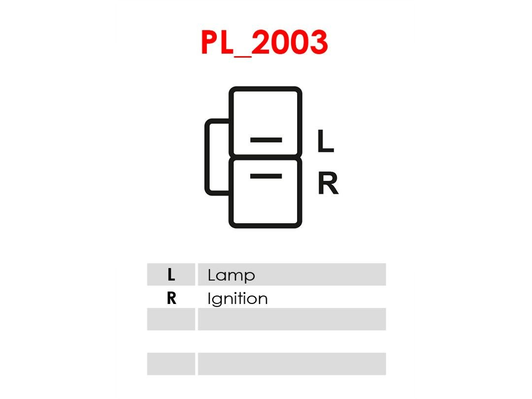 A9001 As-pl Alternador de coche