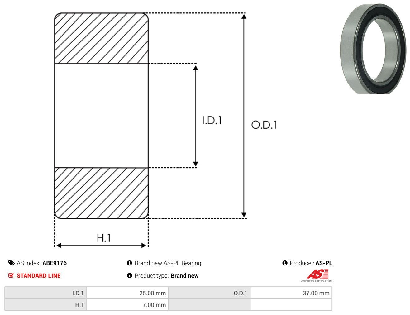 Comprar 68052RS SKF Rodamiento de arranque