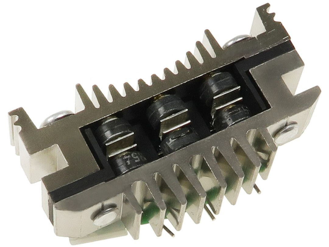 Puente de diodos, alternador para Fiat Fiorino  146 Uno