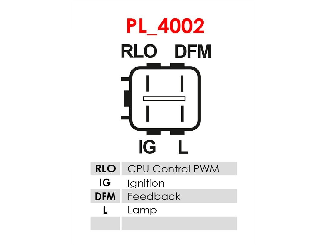 ARE6071 As-pl Regulador alternador