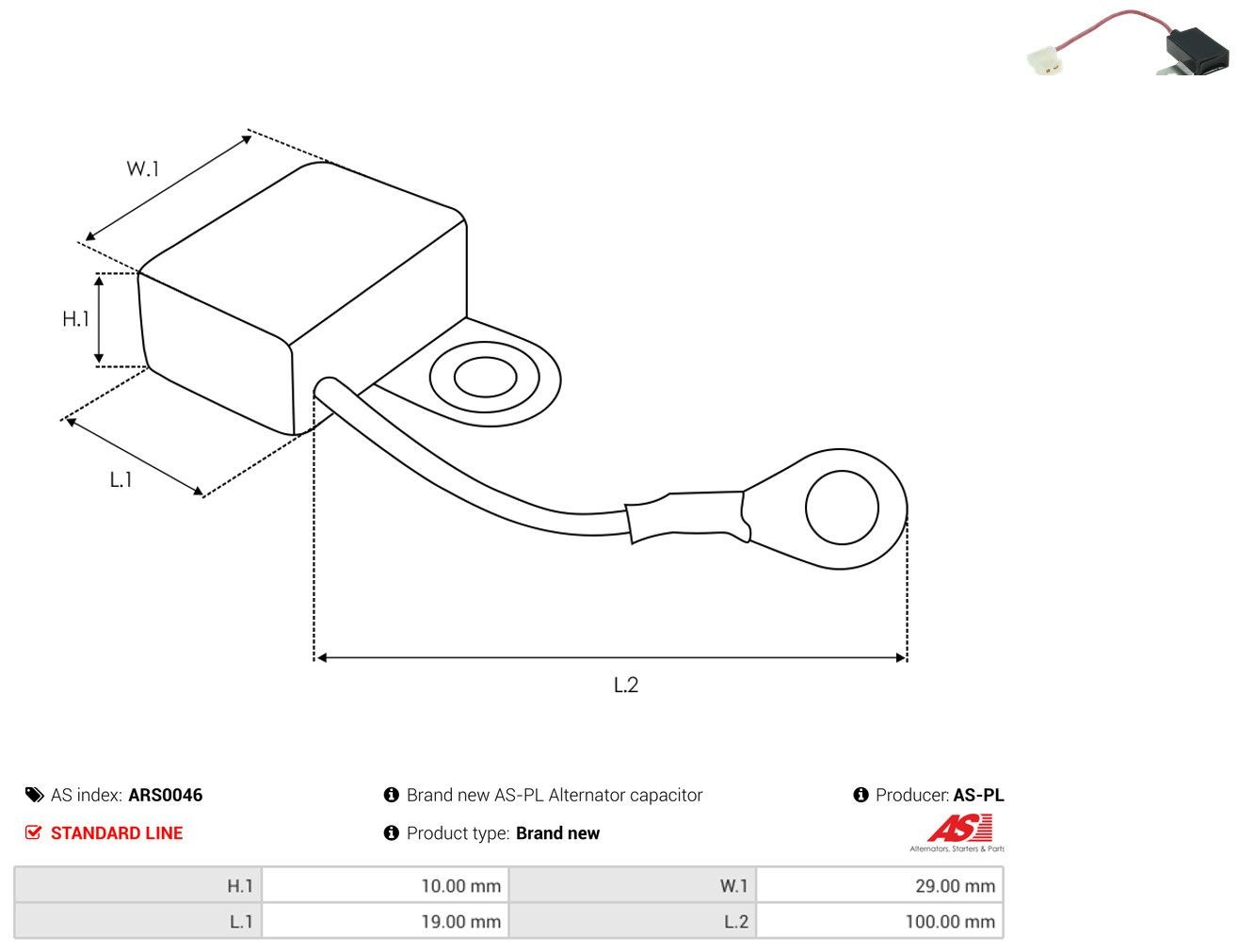 Condensador del generador Case 3079389R1 precio, desde 7,43 EUR