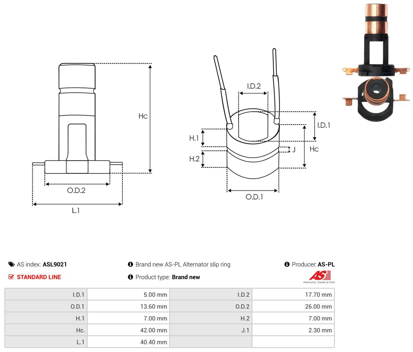 F032239930ZDL Cargo Colector de rotor de generador