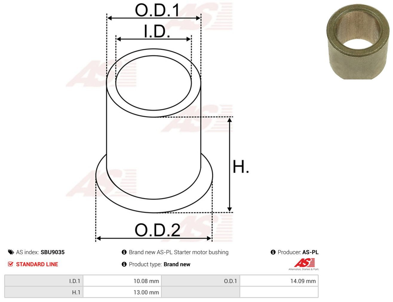 Comprar Buje de arranque Audi A5 Sportback 8TA