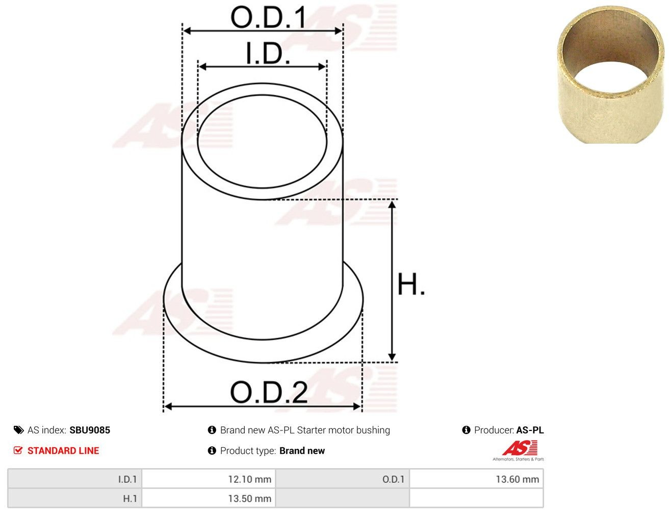 Comprar Buje de arranque SsangYong Actyon  CJ