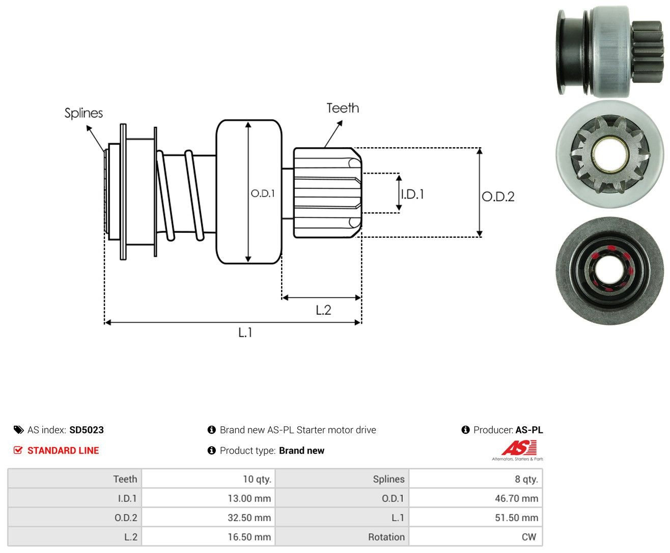 Bendix SD5023 As-pl