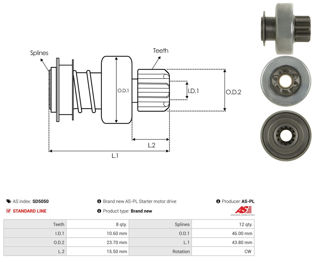 Bendix SD5050 As-pl