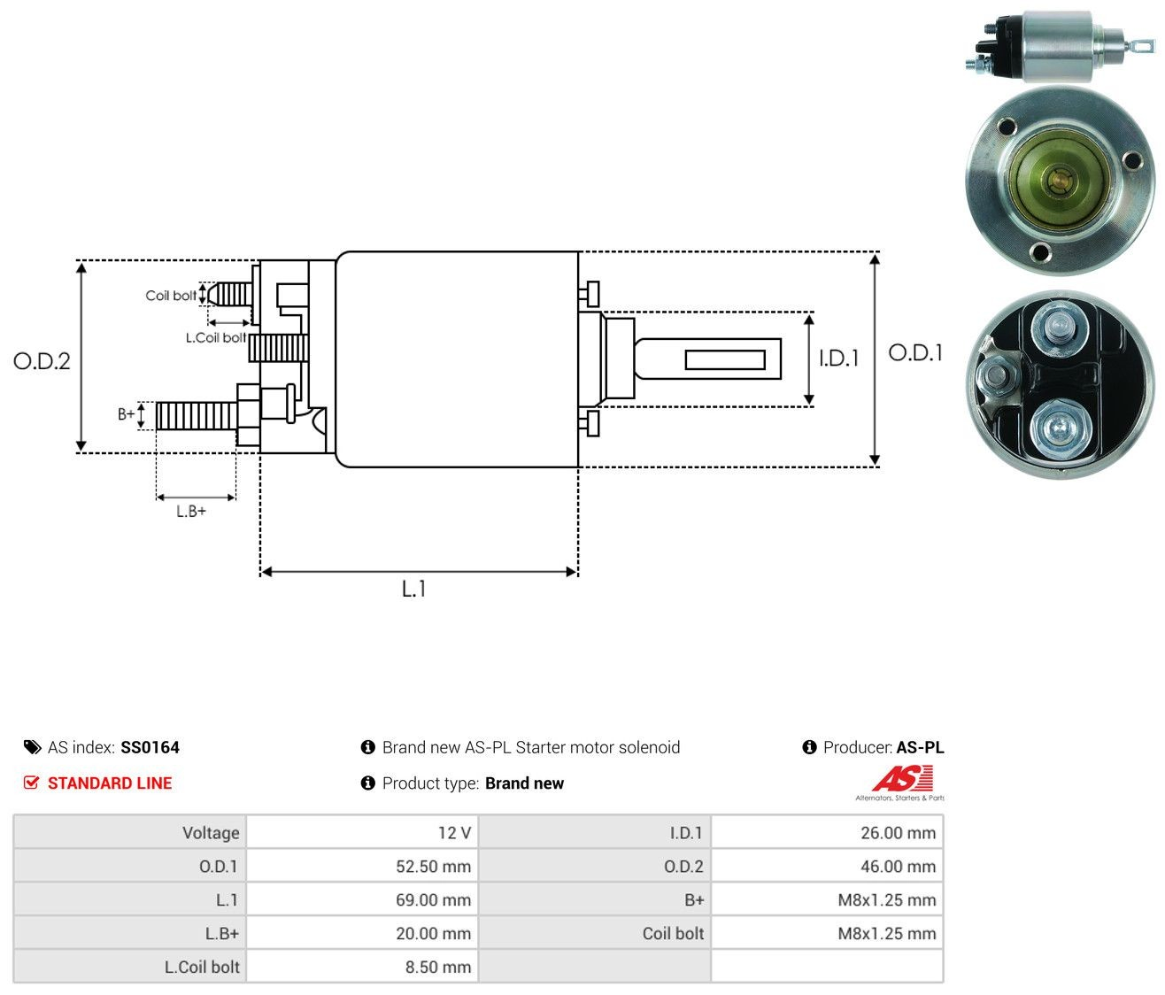 Interruptor solenoide BMW 7 
