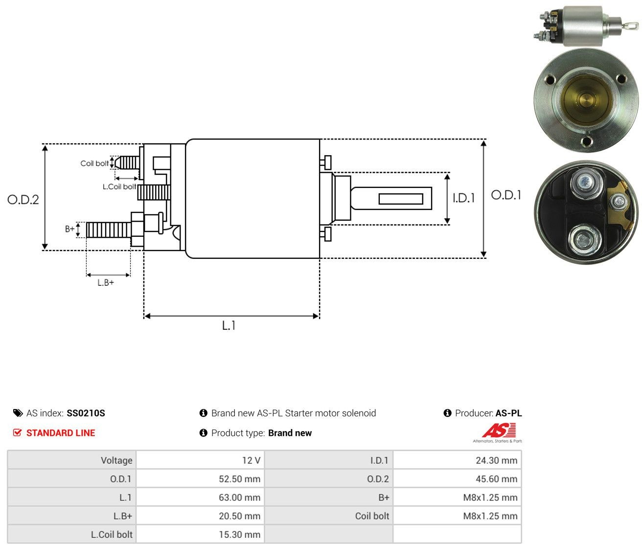 Comprar Solenoide de arranque Fiat Punto  176C