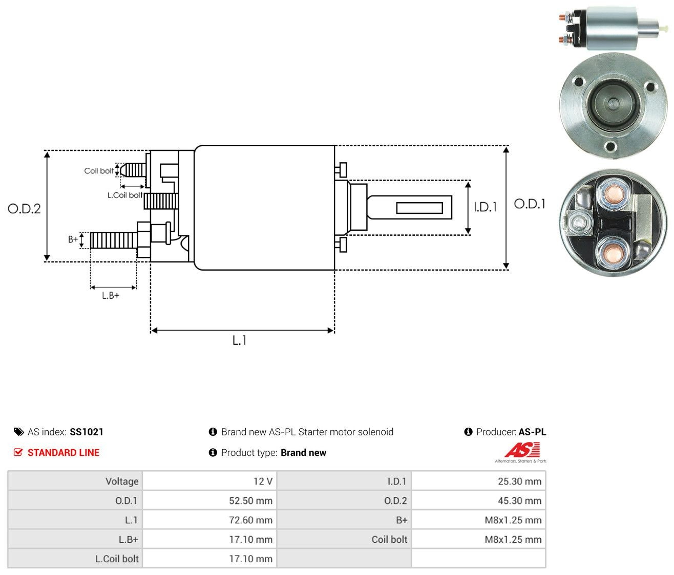  Solenoide de arranque Daewoo Matiz 
