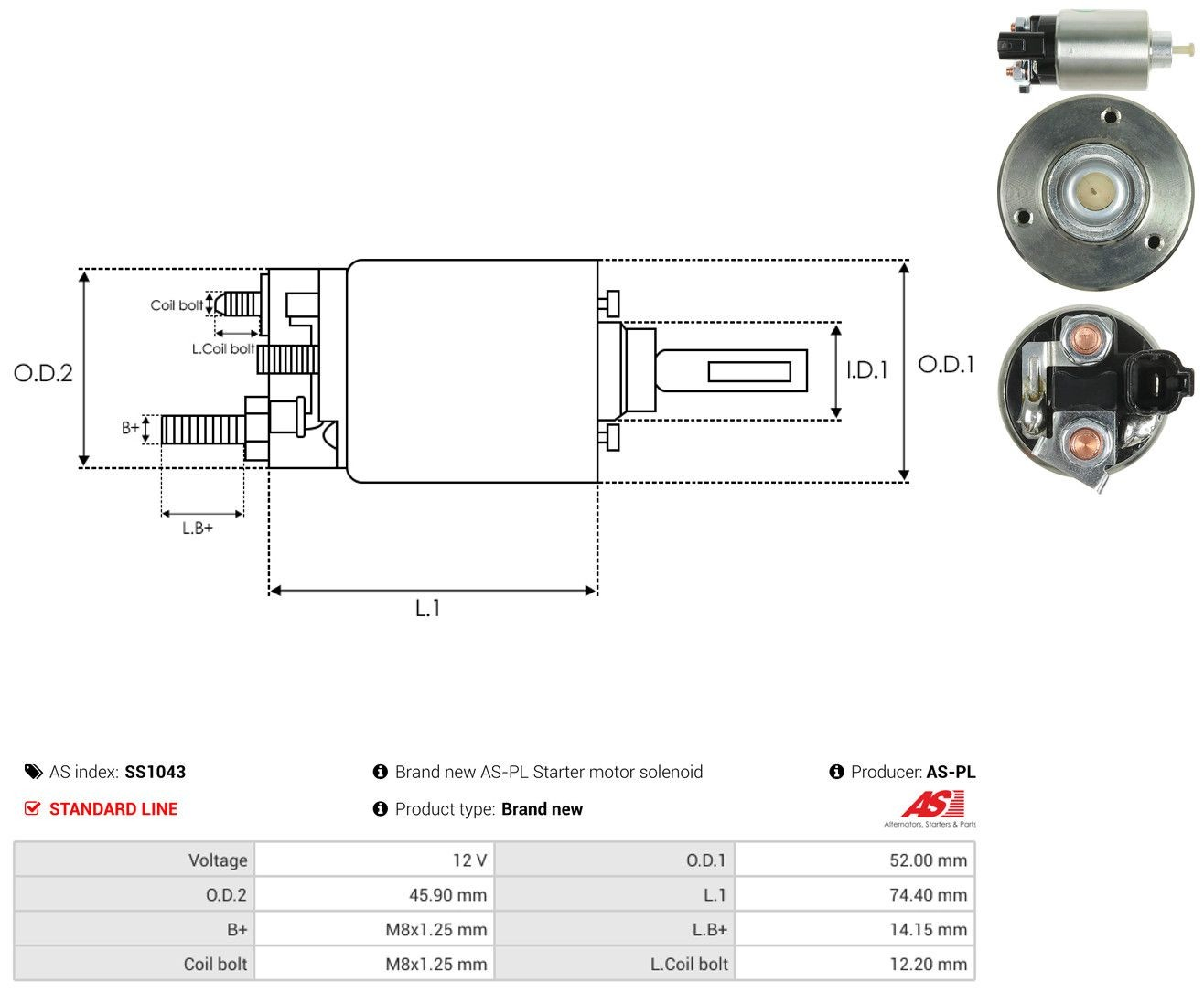  Solenoide de arranque Hyundai Sonata 5