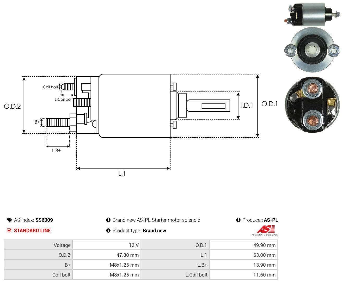  Solenoide de arranque Suzuki Swift 2