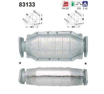 Catalizador de gasolina y diésel para Land Rover Freelander I L314