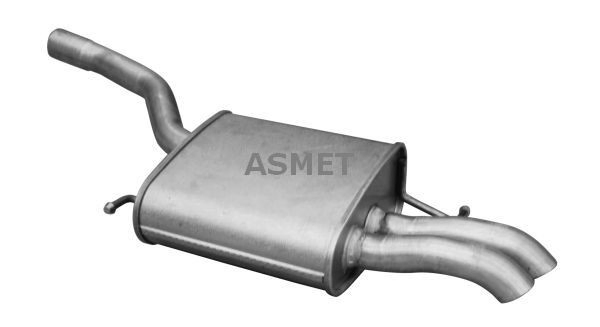 Silenciador trasero para Volkswagen Passat CC B6 357