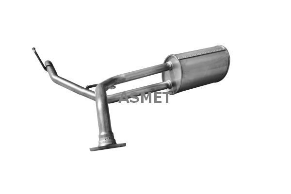 Silenciador trasero para Honda Civic VIII FK, FN