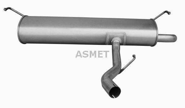 Silenciador trasero para Nissan Qashqai I J10