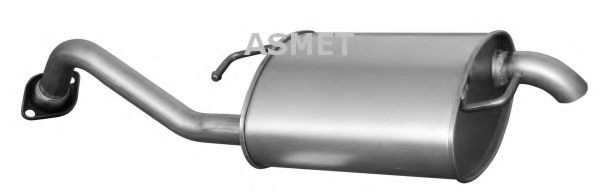 20021 Asmet Silenciador trasero