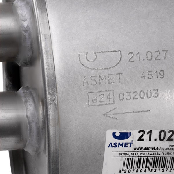 Silencioso trasero Skoda Octavia I A4