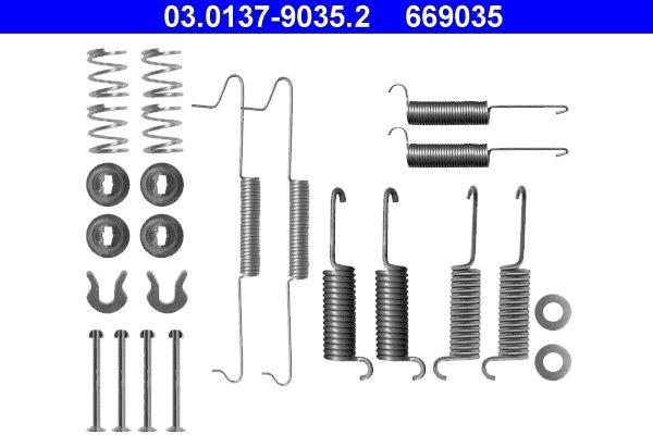 Kit de montaje de zapatas de freno traseras Volkswagen Transporter T3 furgoneta (24, 25, 251) (1979 - 1992) precio, desde 14,20 EUR