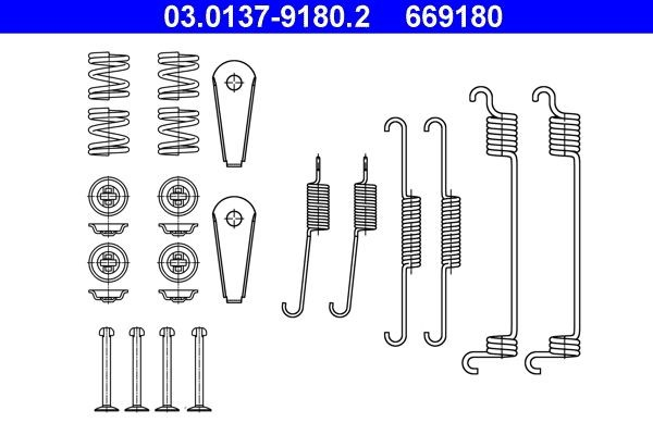 Juego de montaje, zapatas de freno traseras Nissan Micra desde 10,84 €