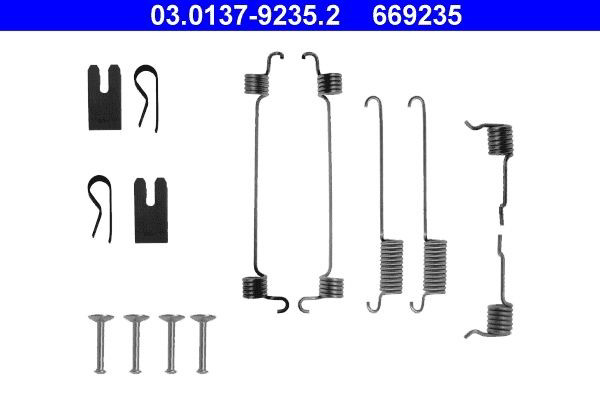 Comprar Kit de montaje de zapatas de freno traseras Ford Focus I DAW, DBW