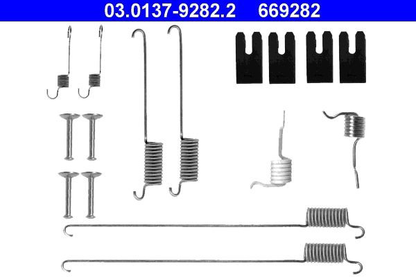Kit de montaje de zapatas de freno traseras Land Rover Freelander I SUV (L314) (1997 - 2006) precio, desde 6,79 EUR