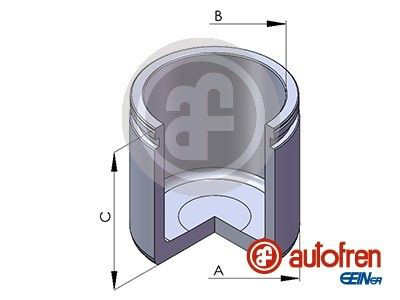 Pistón, pinza de freno delantero Autofren D02569