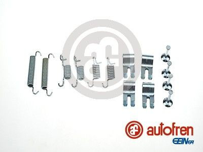 D3945A Autofren Kit de montaje de zapatas de freno traseras