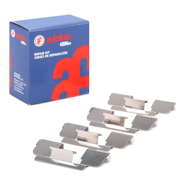 Juego de resortes de sujeción de pastillas de freno delanteras para Renault Clio II BB, CB