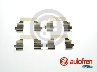Juego de resortes de sujeción de pastillas de freno delanteras Peugeot 407 
