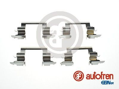 Juego de resortes de sujeción de pastillas de freno delanteras Mitsubishi Outlander III