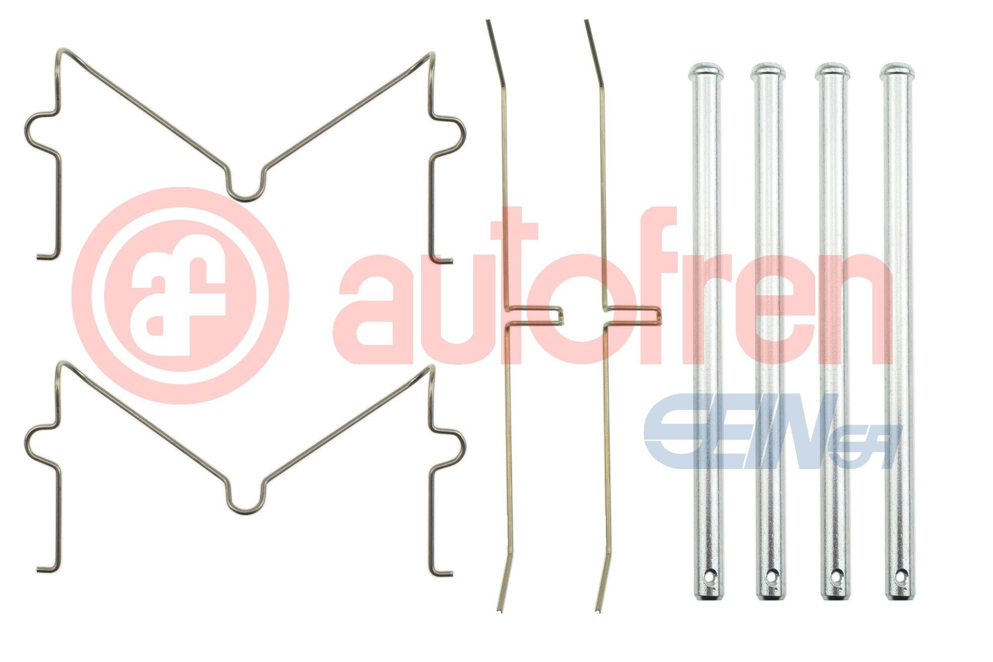 Juego de resortes de sujeción de pastillas de freno delanteras para Toyota Land Cruiser  J200